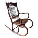 Rocking chair de Gustave Siegel conçu par Jacob & Josef Kohn