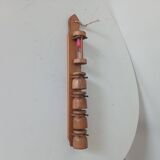 Vintage wooden egg cup from the 70s