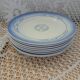 8 old Digoin and Sarreguemines dinner plates