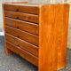 Maison Renew solid elm chest of drawers with rolling drawers