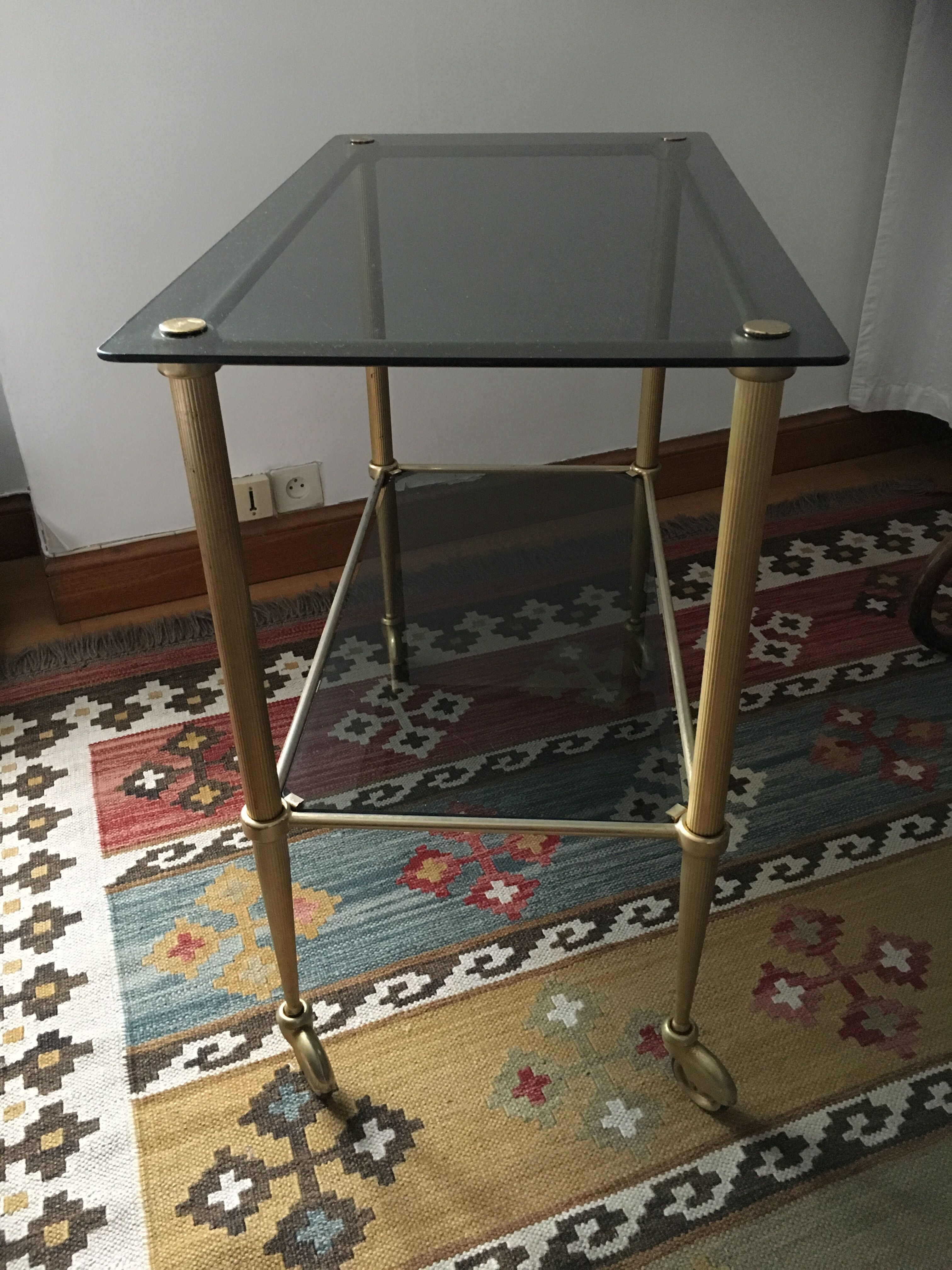 Desserte roulante vintage 60