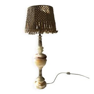 grande lampe onyx et