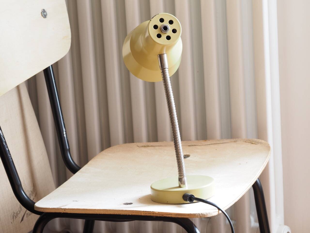 Lampe de bureau beige je fassg