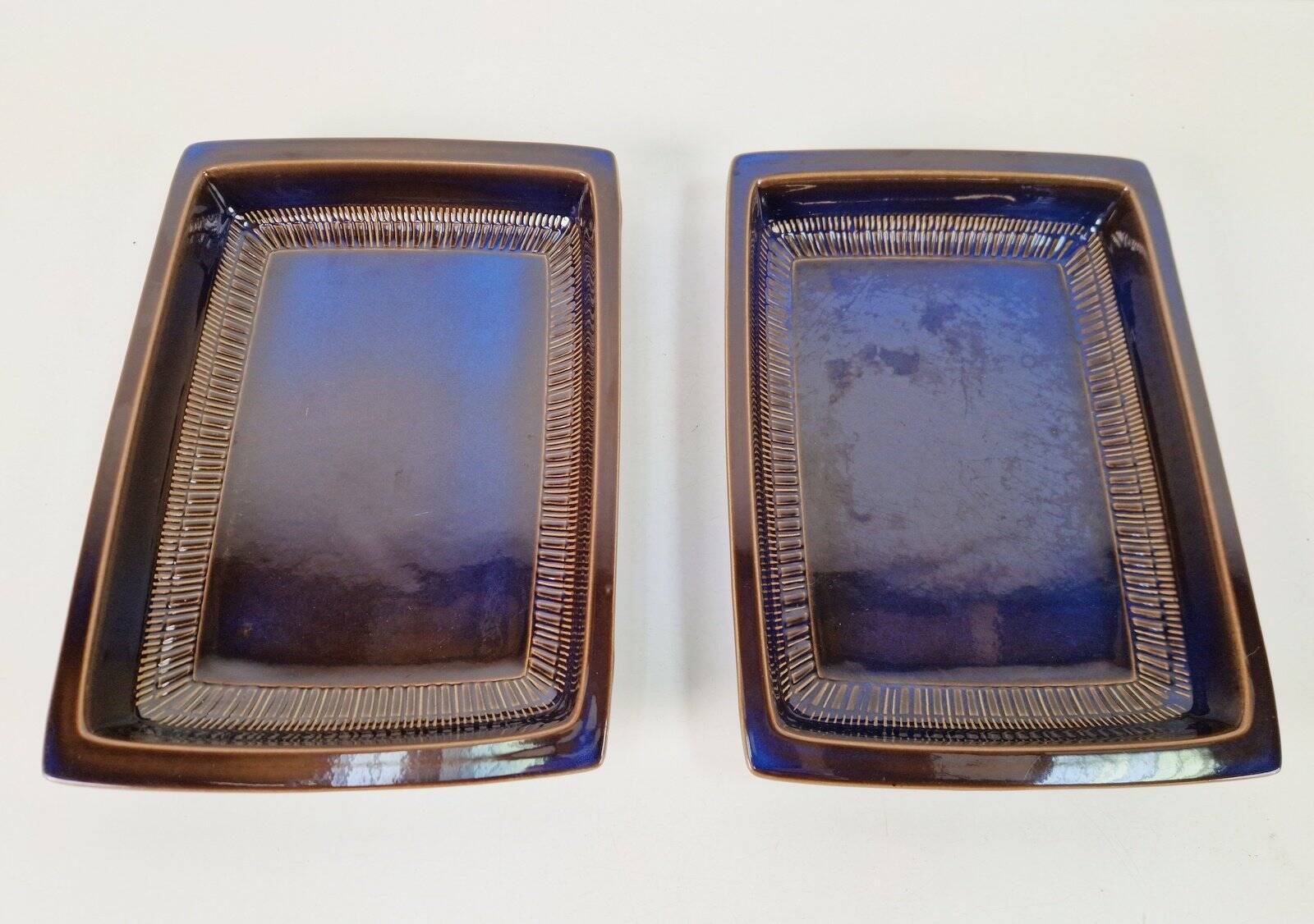 Vintage Swedish Oven Dish by Berit Ternell for Gefle, 1960, Set of 2