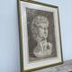Pencil drawing of a bust