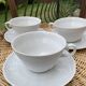 3 Seltmann Weiden Bavaria Porcelain Cups and Saucers