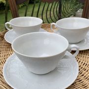 3 Seltmann Weiden Bavaria Porcelain Cups and Saucers