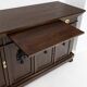 Large buffet with 4 doors in oak and mahogany - early 20th century