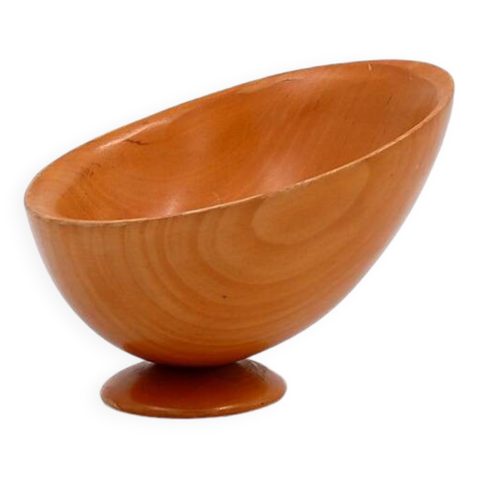 Massimo Iosa Ghini Twergi for Alessi Postmodern Wooden Bowl Memphis Style