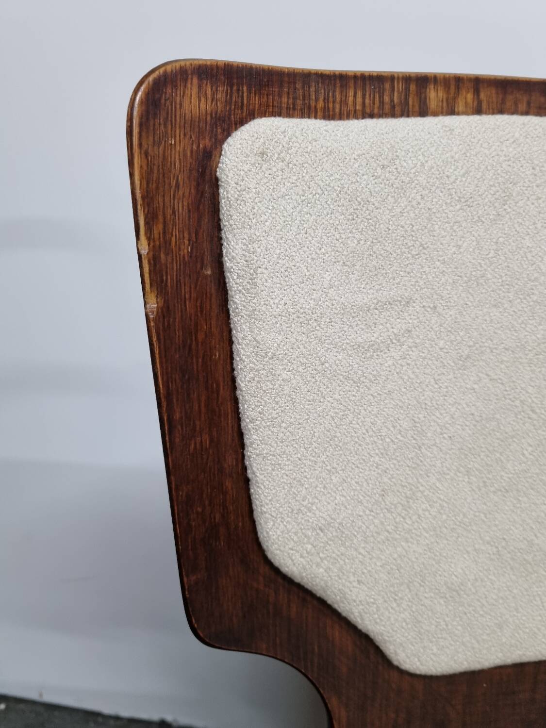 Pair of vintage wooden chairs