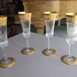 Champagne flutes St Louis