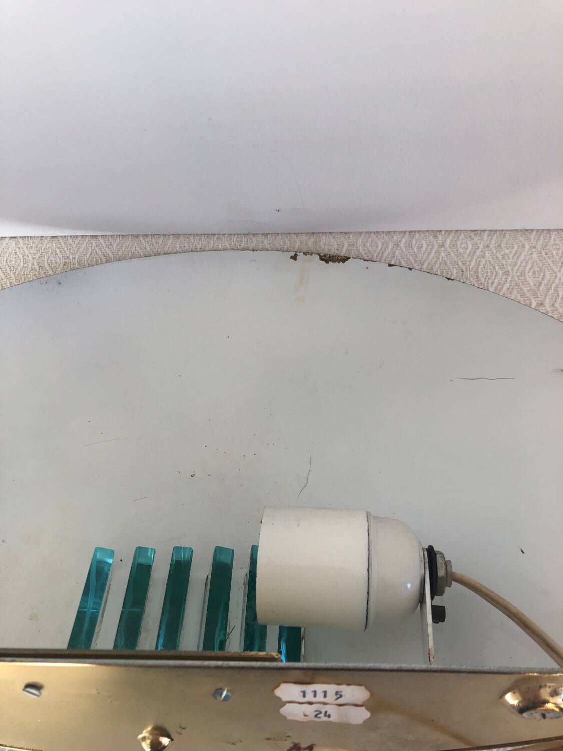 Old golden SCE Normandy wall light