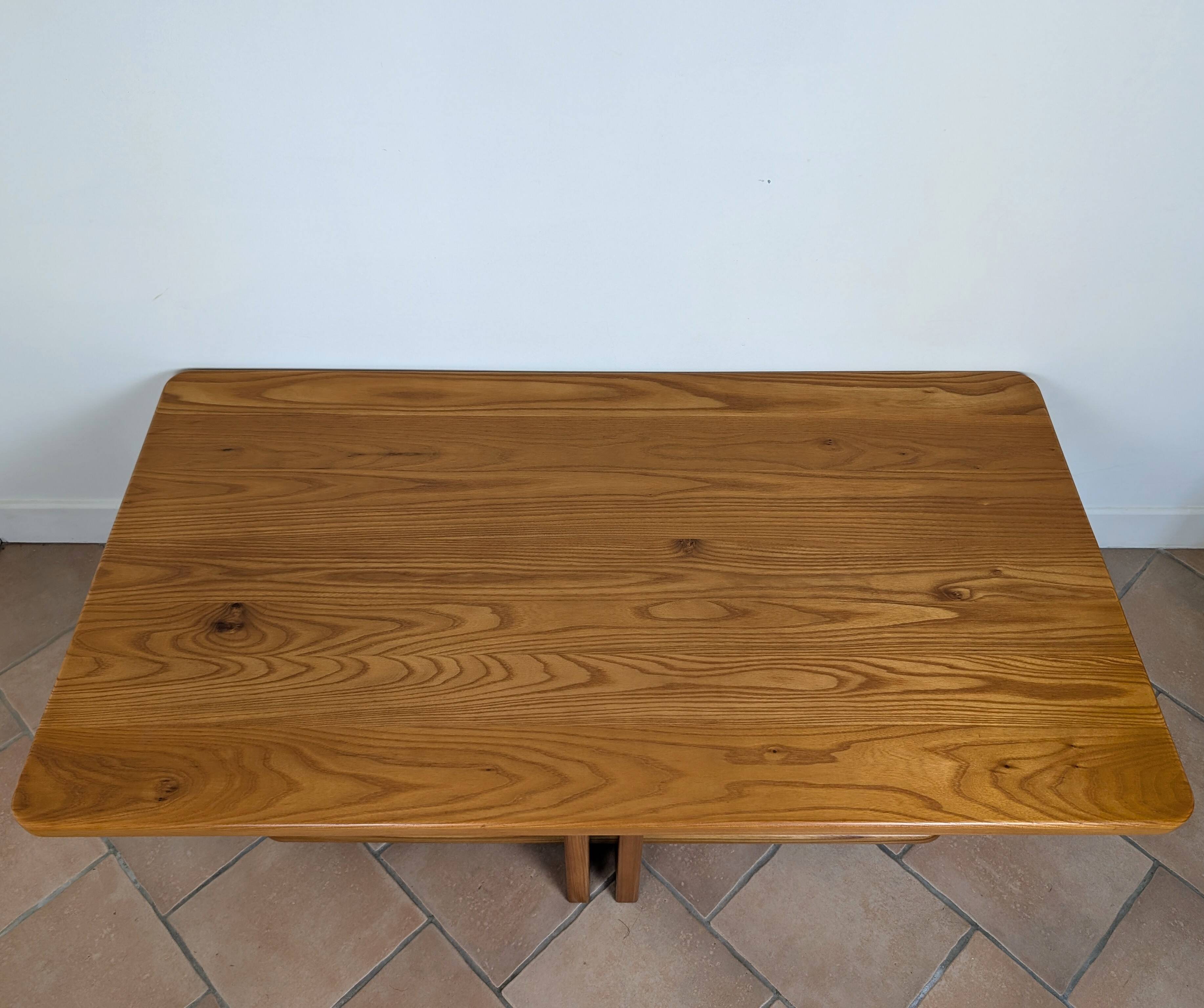 Table basse en orme 80'
