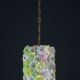 Amazing Vintage Multicolor Murano Glass Flower Chandelier by Seguso