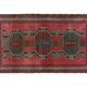 Vintage handmade Turkish rug 120x199 cm