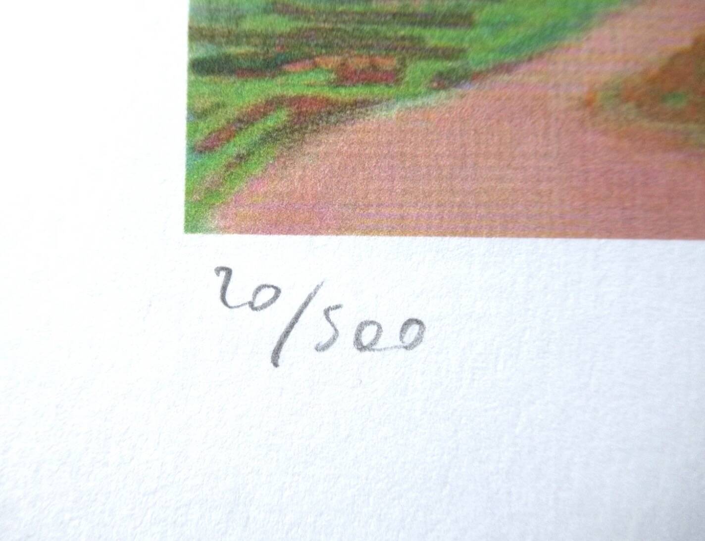 Lithograph by David Hockney, signed and numbered.