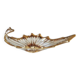 Empty Pocket/Decorative Bowl/Royal Bayel Crystal. 18k gold highlights.