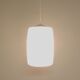 Suspension en verre opalin Pays-Bas 1960s