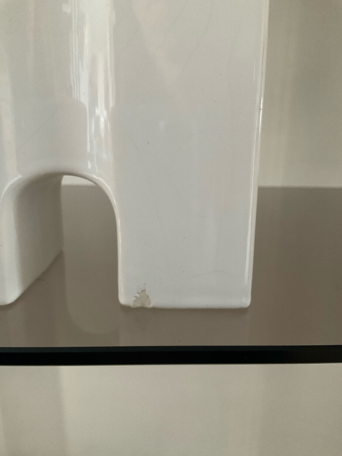 Vintage glazed ceramic vase