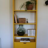 Yellow solid pine shelf