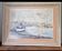 Watercolour – Fishing port – Signed Michel Burbeau?