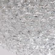 Glass Flush Mount or Sconce by Helena Tynell for Glashütte Limburg, 1960s