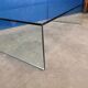 Table basse Eden en verre, années 80 par Tonelli Design