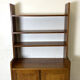 Etagère modulable chêne massif vintage 80's