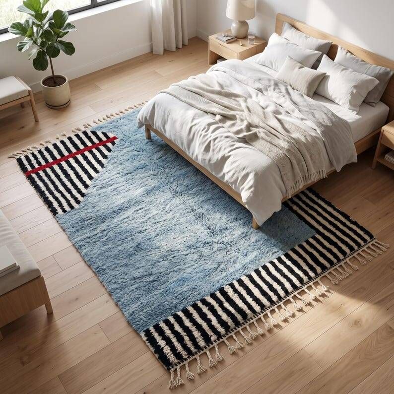 Moroccan wool rug 150/250