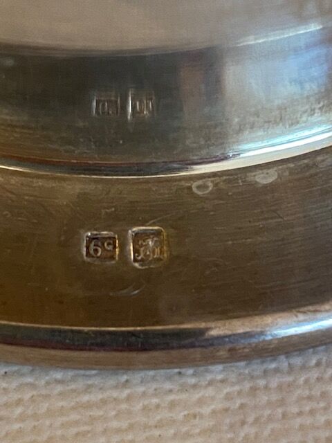 Butter maker "Coquillor" silver metal