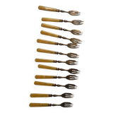 Antique dessert forks