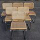 Series x6 Dining Chairs Style B32 by Marcel Breuer