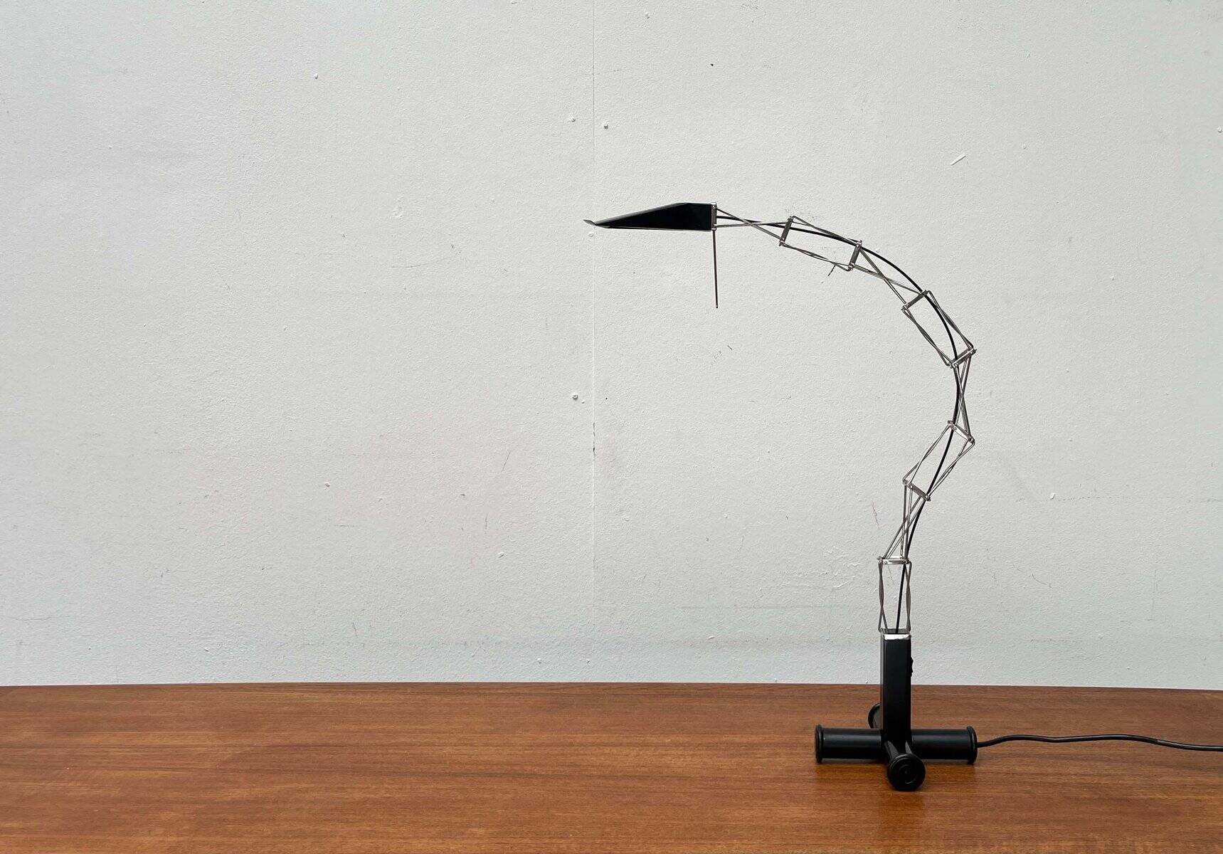 Postmodern Italian Multi X table lamp by Yaacov Kaufmann for Lumina, 1980s.