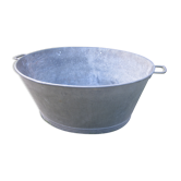 Bassine ancienne en zinc