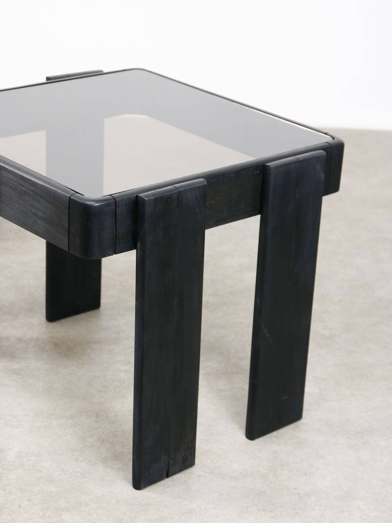 Vintage Nesting Tables by Gianfranco Frattini, Set of 2