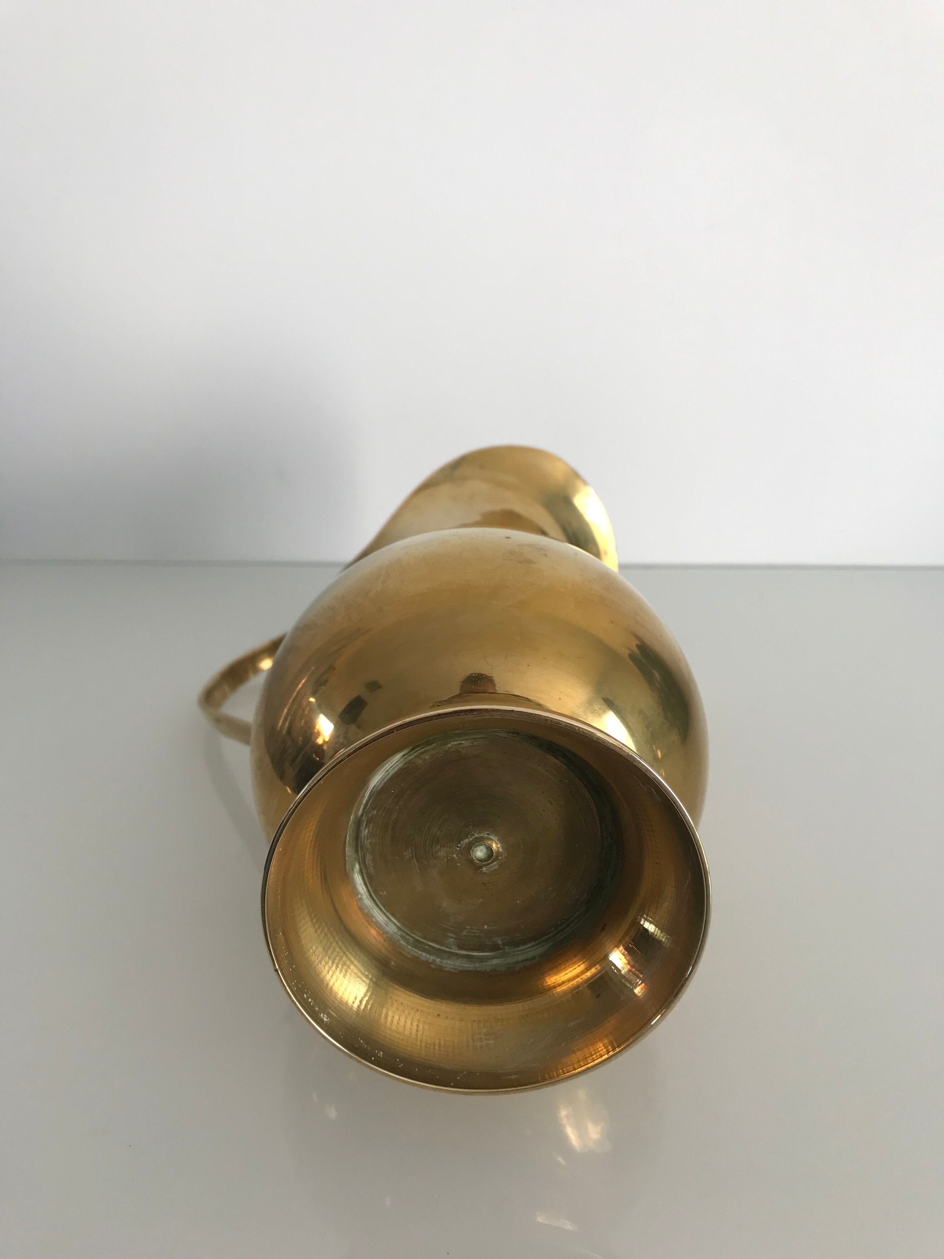 Brass pitcher