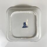 Pair of square dishes in Blue Onion porcelain Kahla – East Germany, 1960–1980