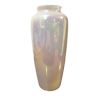 Vintage iridescent glass vase