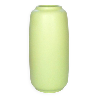 Vase céramique vert design vintage 1980 post modern