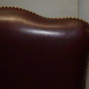 Carver office chair in Spencer House leather