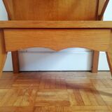 Compass feet bedside table 1960