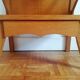 Compass feet bedside table 1960