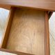 Scandinavian "boomerang" two-sided teak desk Midtjydsk Mobelfabrilk