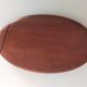Vintage wooden travel mirror signed