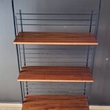 Vintage teak bookcase shelf 60'70'