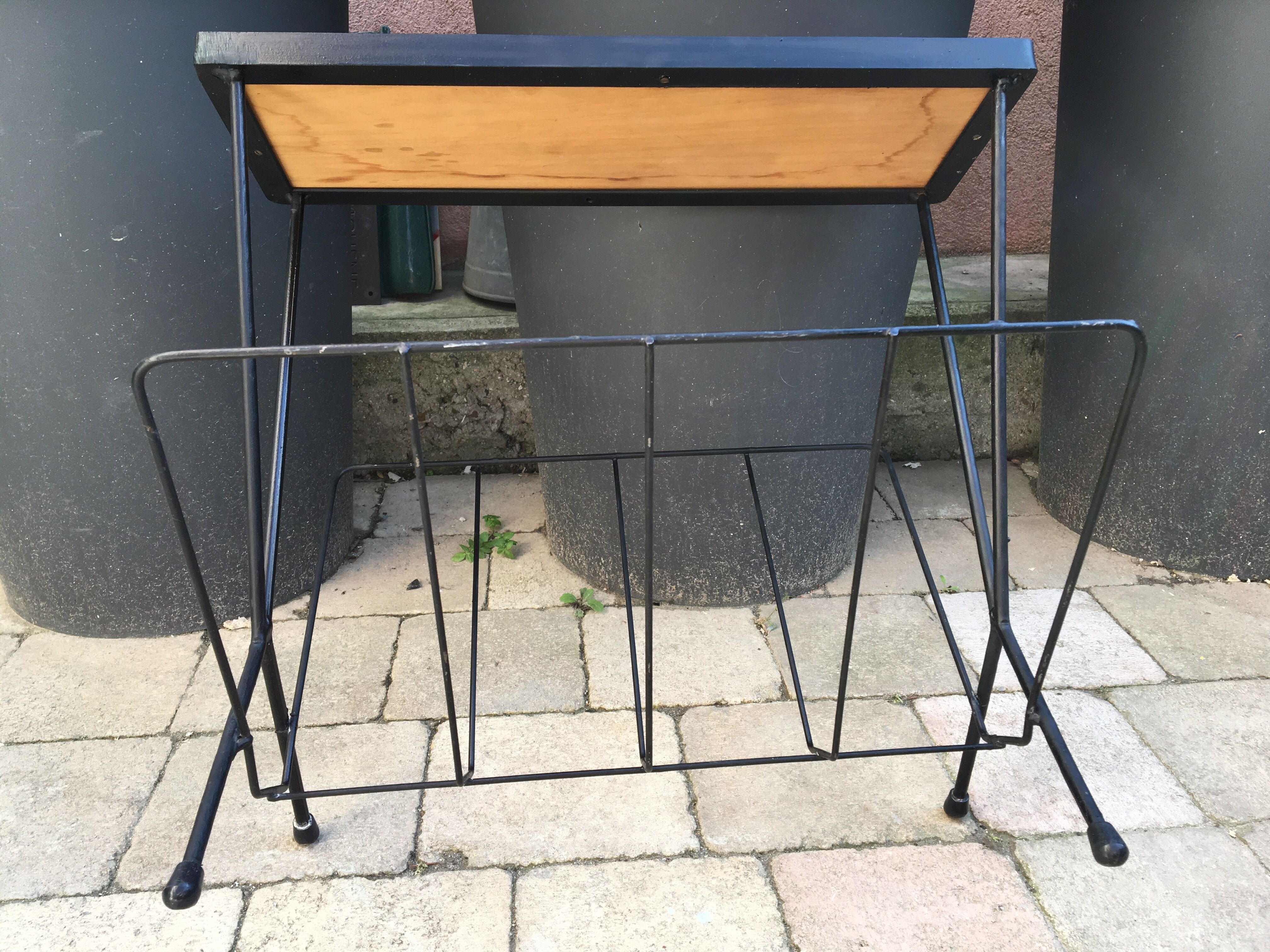 Vintage magazine rack