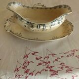 Sarreguemines sauce boat