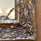 Miroir “Clotilde” – décor floral doré