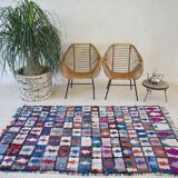 Carpet boucherouite 124x210cm
