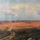 Tableau HST "Oriental Landscape" J. Bisgaard 1900 Danish painter for restaurant